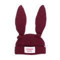 Charles Jeffrey Loverboy Chunky Rabbit Beanie 'Bordeaux'
