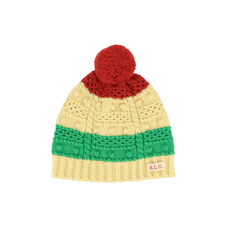 Gucci Kids Bobble Knit Wool Beanie 'Multicolor'