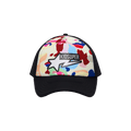 BAPE x KidSuper Bape Sta Logo Rhinestone Trucker Cap 'Multicolor'