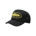 Corteiz Alcatraz Premium Trucker 'Black/Yellow'