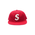 Supreme Chenille S-Logo 6 Panel 'Red'