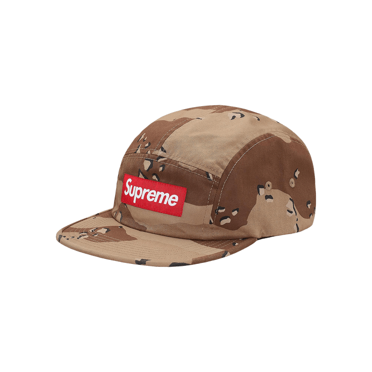 Supreme Washed Chino Twill Camp Cap 'Desert Camo'