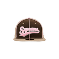 Supreme Piping Script Logo New Era 'Tan'
