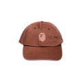 BAPE Ape Head Acid Wash Logo Cap 'Brown'