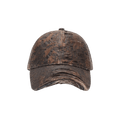 Acne Studios Distressed Monogram Denim Cap 'Brown'