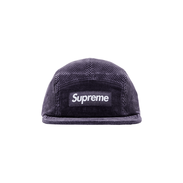 Supreme Corduroy Camp Cap 'Navy'