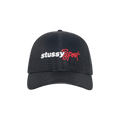 Stussy Mid-Depth Sport Mesh Snapback 'Black'
