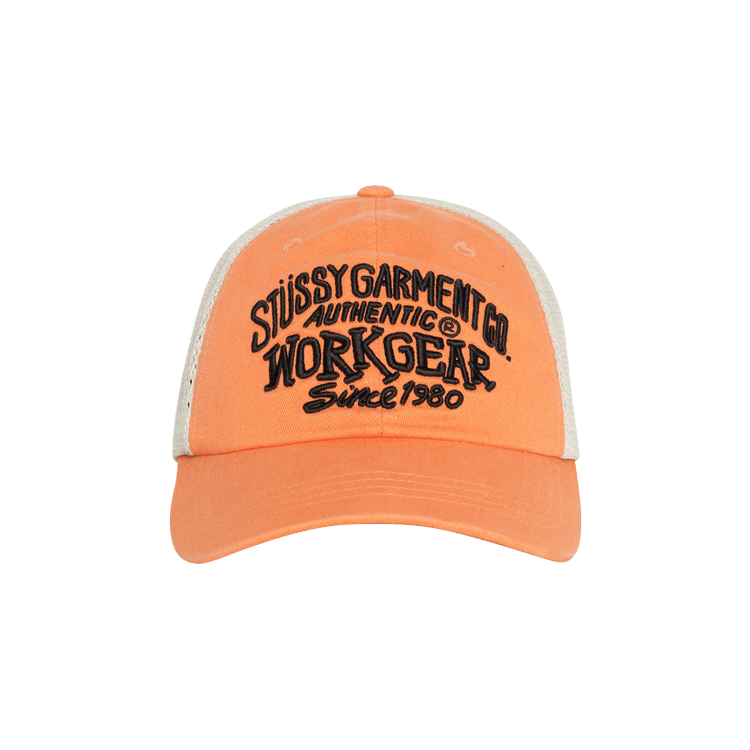 Stussy Low Profile Workgear Strapback 'Orange'