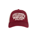 Stussy Low Profile Workgear Strapback 'Wine'