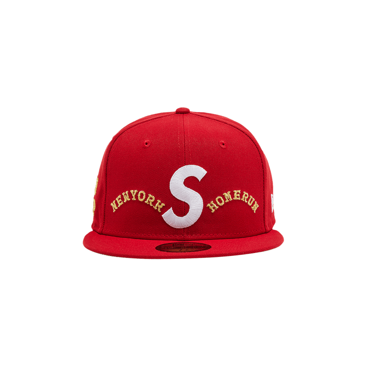 Supreme x Homerun S Logo New Era 'Red'
