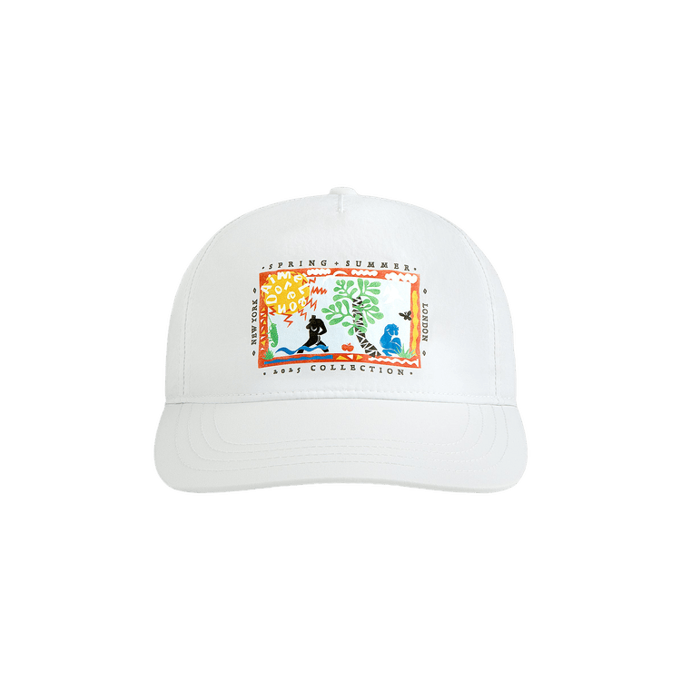 Aimé Leon Dore Collage Hat 'Bright White'