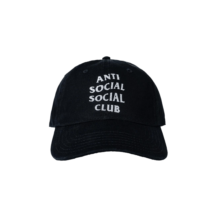 Anti Social Social Club Mind Games Glitter Cap 'Black'
