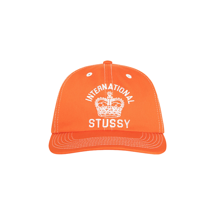 Stussy Mid-Depth International Crown Strapback 'Coral'