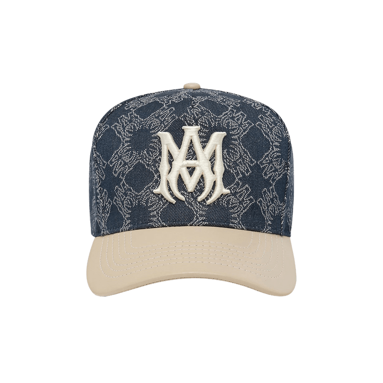 Amiri MA Leather Brim Denim Hat 'Indigo'