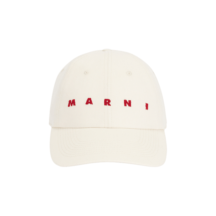 Marni Logo Cap 'Bone'