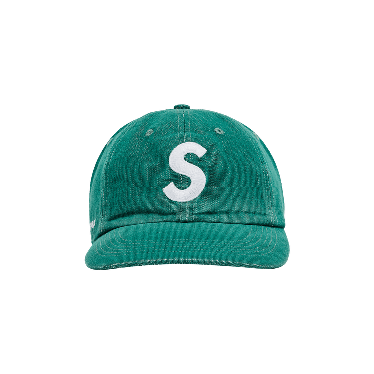 Supreme Cordura Denim S Logo 6-Panel 'Green'