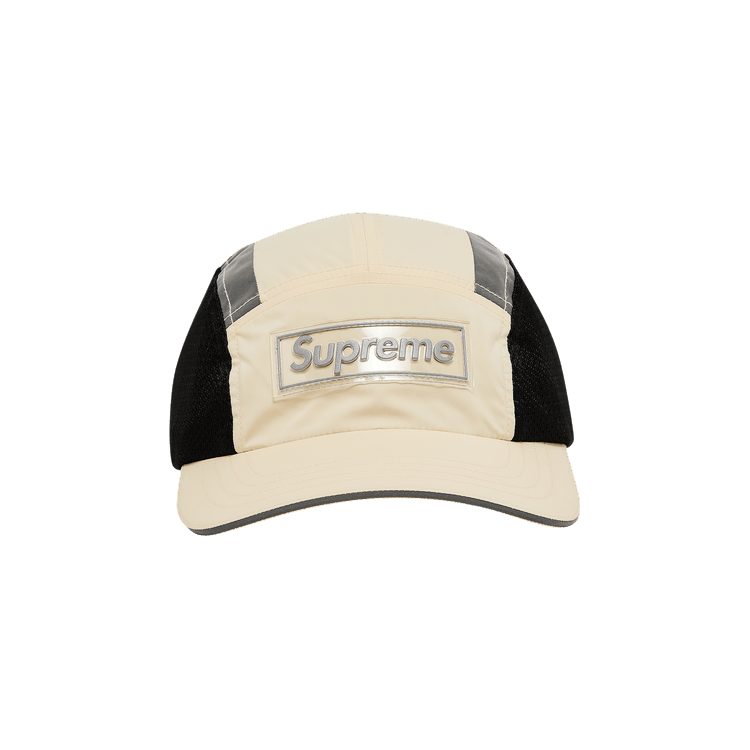 Supreme Side Mesh Camp Cap 'Cream'