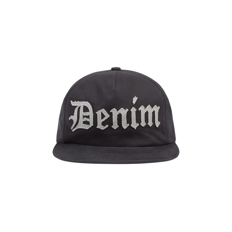 Denim Tears Denim Cut Out Cap 'Charcoal'