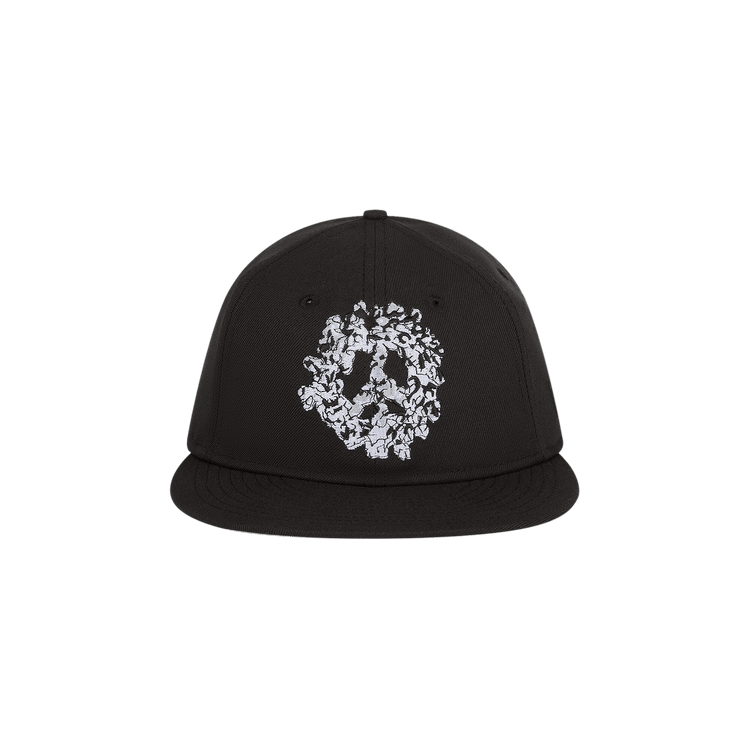 Denim Tears Peace Wreath Snapback Cap 'Black'