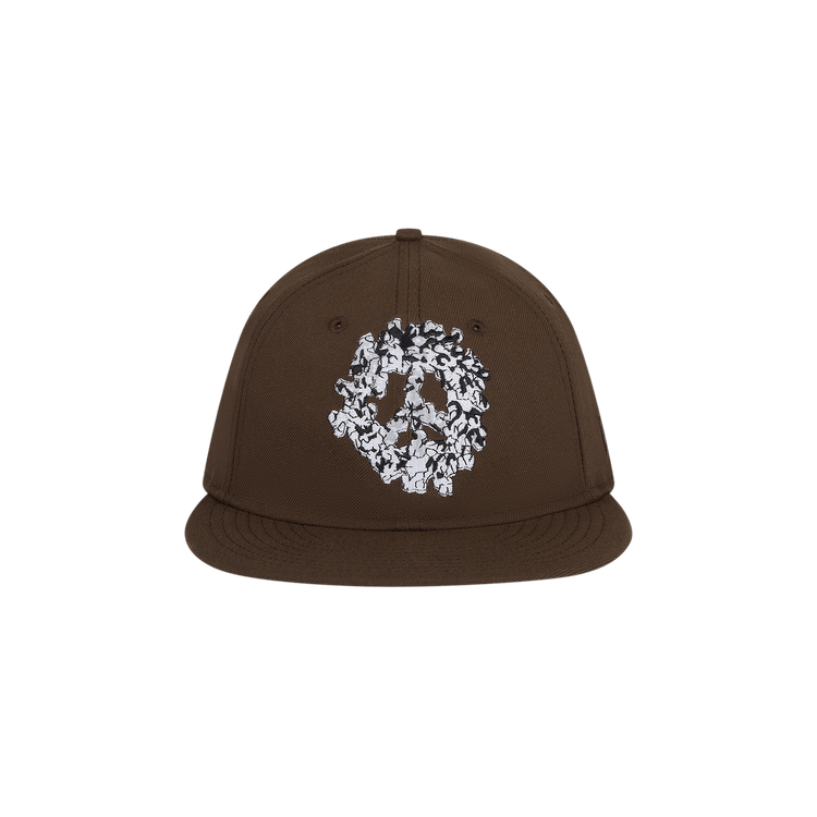 Denim Tears Peace Wreath Snapback Cap 'Brown'