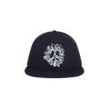 Denim Tears Peace Wreath Snapback Cap 'Navy'