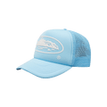 Corteiz Alcatraz Puff Print Trucker Hat 'Baby Blue'