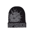 Sp5der Rhinestone Web Beanie 'Black'