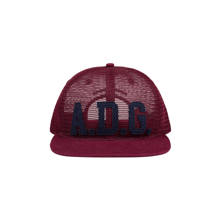 Denim Tears ADG Mesh Cap 'Burgundy'
