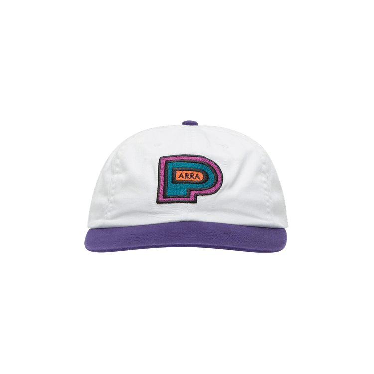Parra Repeat Pea 6 Panel Hat 'Purple'