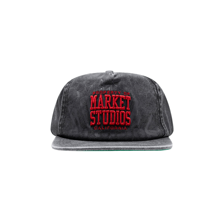 Market Locally Respected 5-Panel Hat 'Black'