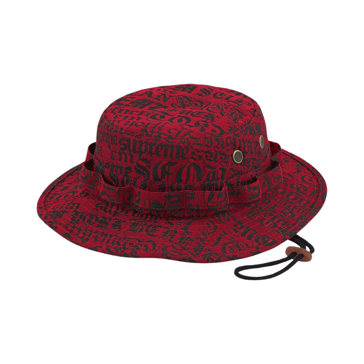 Supreme Cities Jacquard Boonie 'Red'