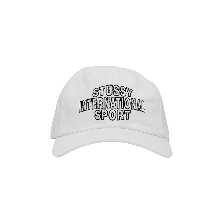 Stussy Mid International Sport Strapback Cap 'White'
