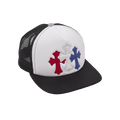 Chrome Hearts Trucker Hat 'Red/White/Blue'