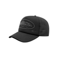 Corteiz Alcatraz Puff Print Trucker Hat 'Triple Black'