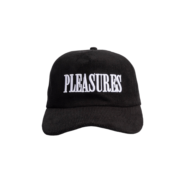 Pleasures Onyx Corduroy Snapback 'Black'