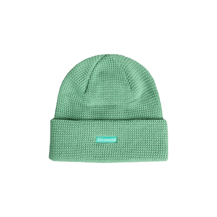 Pleasures Old E Waffle Beanie 'Matcha'