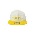 Pleasures Nerd Logo New Era Fitted Hat 'Yellow'