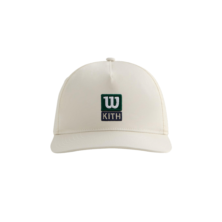 Kith x Wilson Nylon Baylow Pinch Crown Cap 'Sandrift'