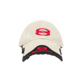 Balenciaga Double Unity Cap 'Beige/Red'