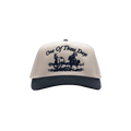 One Of These Days Just For A Moment 5 Panel Hat 'Navy/Natural'
