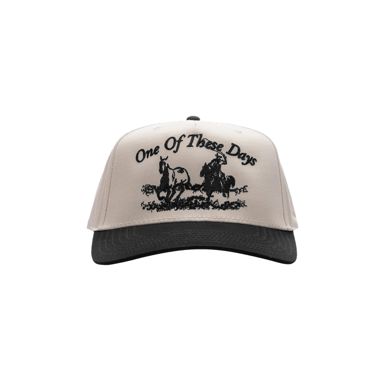 One Of These Days Just For A Moment 5 Panel Hat 'Natural Black'