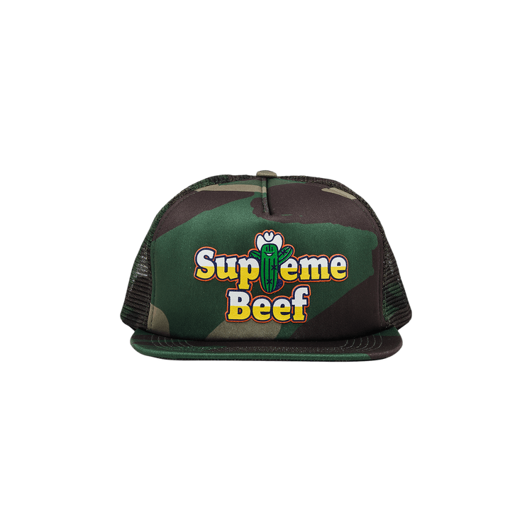 Supreme Beef Mesh Back 5-Panel 'Woodland Camo'