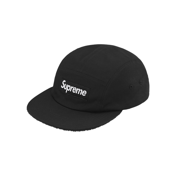 Supreme Reversible Terry Camp Cap 'Black'