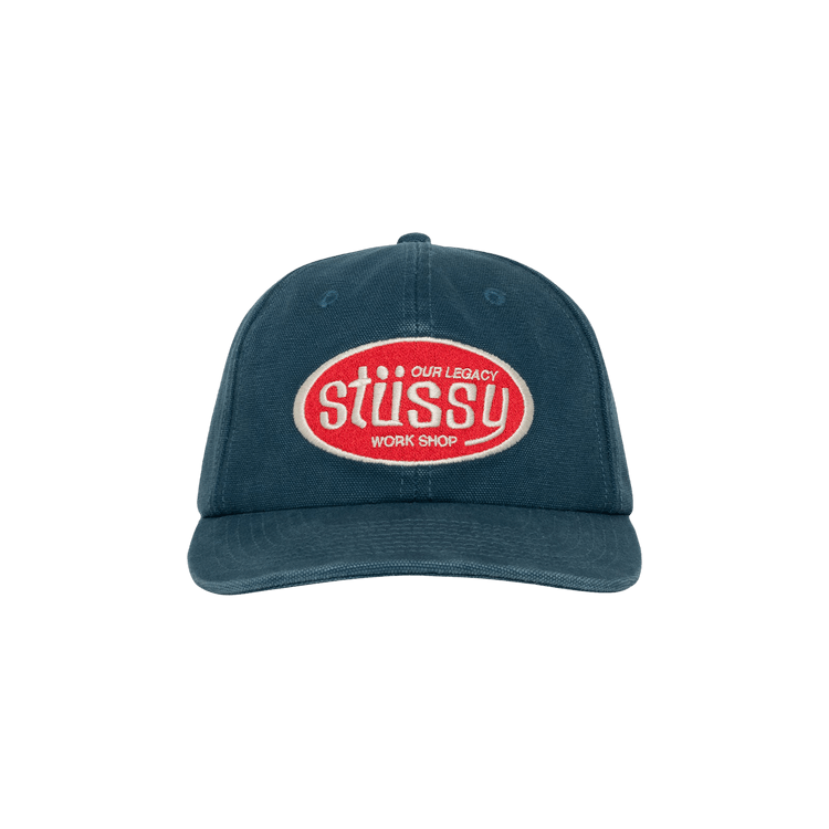 Stussy x Our Legacy Work Shop Mid-Depth Cap 'Navy'