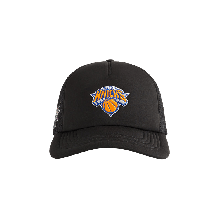 Kith x '47 For The New York Knicks Satin Franchise Ls Trucker Hat 'Black'