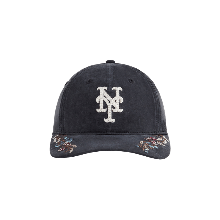 Kith x '47 For The New York Mets Cupro Linen Franchise Ls Cap 'Black'