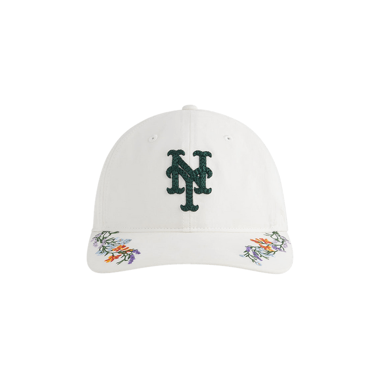Kith x '47 For The New York Mets Cupro Linen Franchise Ls Cap 'Sandrift'