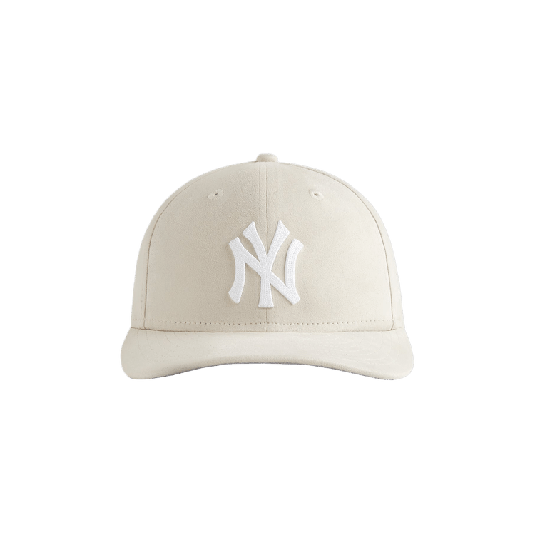 Kith x New Era For The New York Yankees Microsuede 59fifty Low Profile Fitted 'Sandrift'