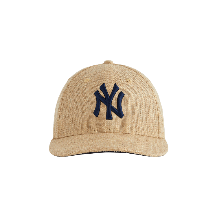 Kith x New Era For The New York Yankees Raffia Low Profile 59fifty Fitted 'Natural'