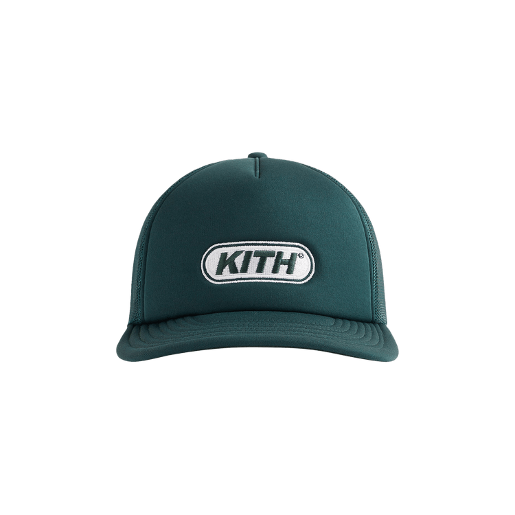 Kith Poly Foam Fast Logo Patch Nolan Trucker Hat 'Stadium'